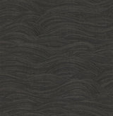 A-Street Prints Leith Black Zen Waves Wallpaper