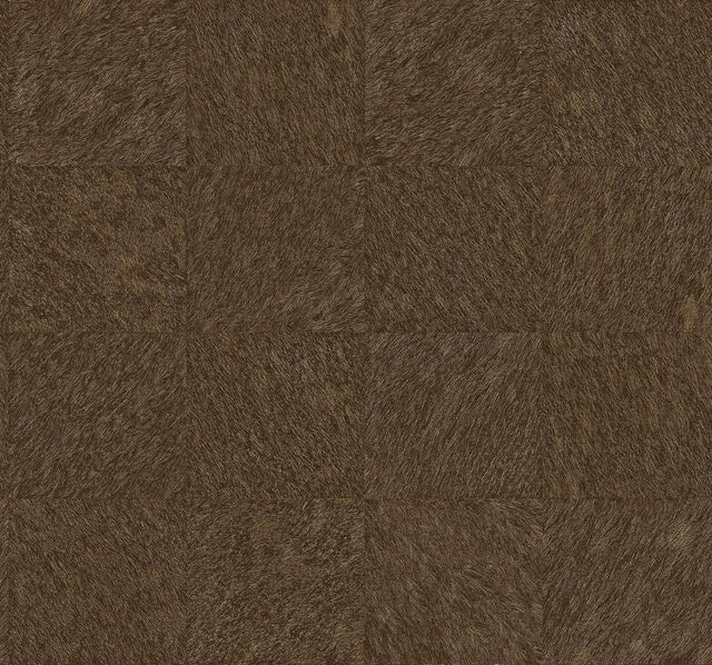 A-Street Prints Flannery Brown Animal Hide Wallpaper
