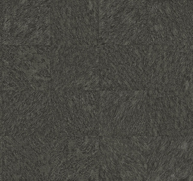 A-Street Prints Flannery Espresso Animal Hide Wallpaper