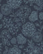 A-Street Prints Ada Indigo Floral Wallpaper