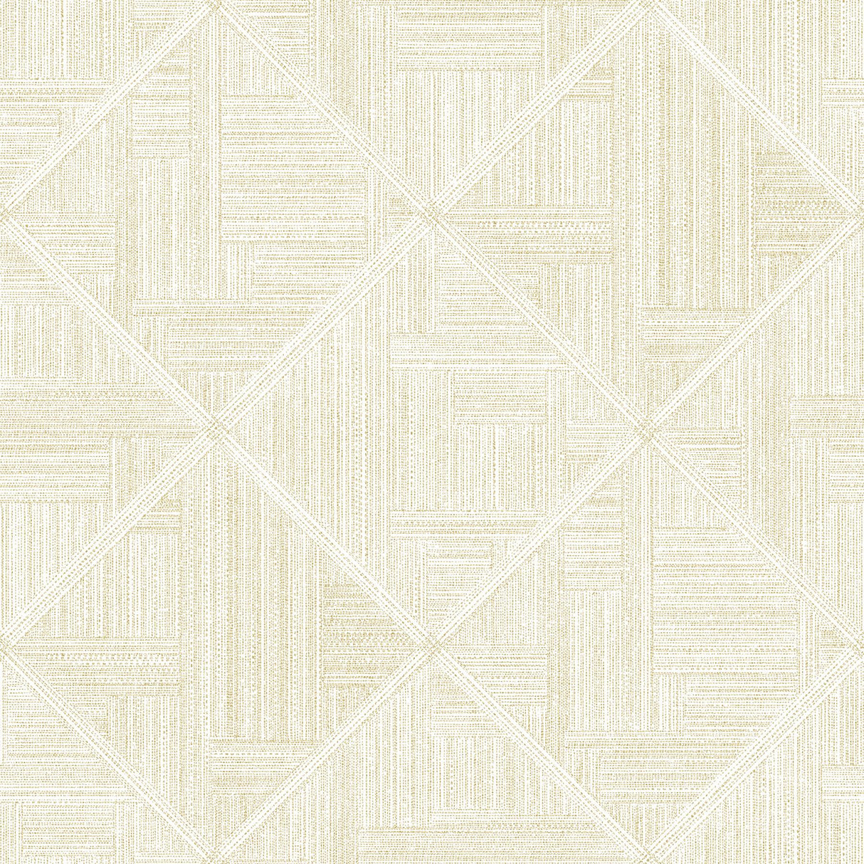 A-Street Prints Cade Geometric Yellow Wallpaper