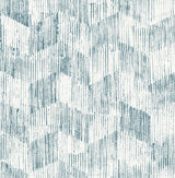 A-Street Prints Demi Teal Distressed Wallpaper