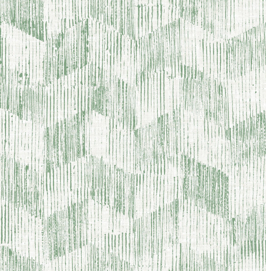 A-Street Prints Demi Green Distressed Wallpaper