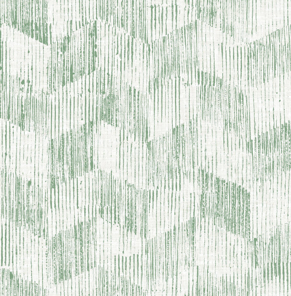 A-Street Prints Demi Distressed Green Wallpaper
