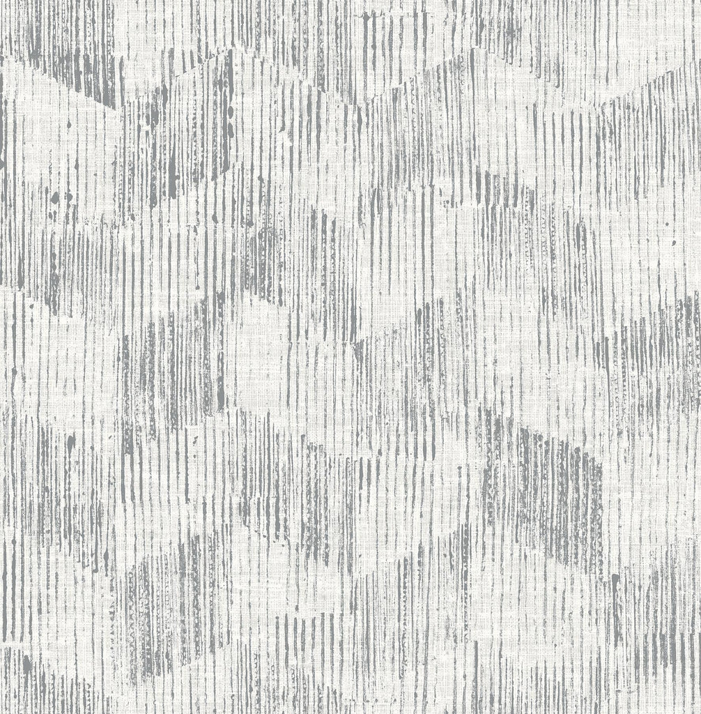 A-Street Prints Demi Distressed Grey Wallpaper