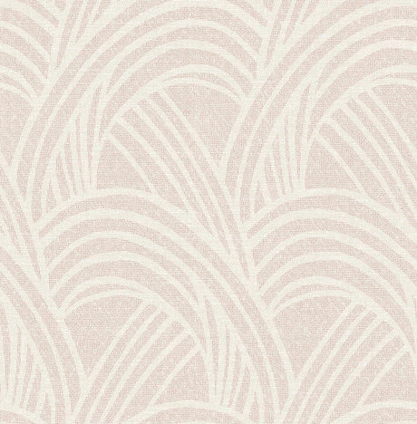 A-Street Prints Farrah Blush Geometric Wallpaper