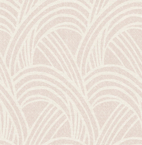 A-Street Prints Farrah Geometric Blush Wallpaper