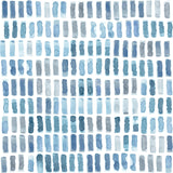 A-Street Prints Brynne Watercolor Indigo Wallpaper