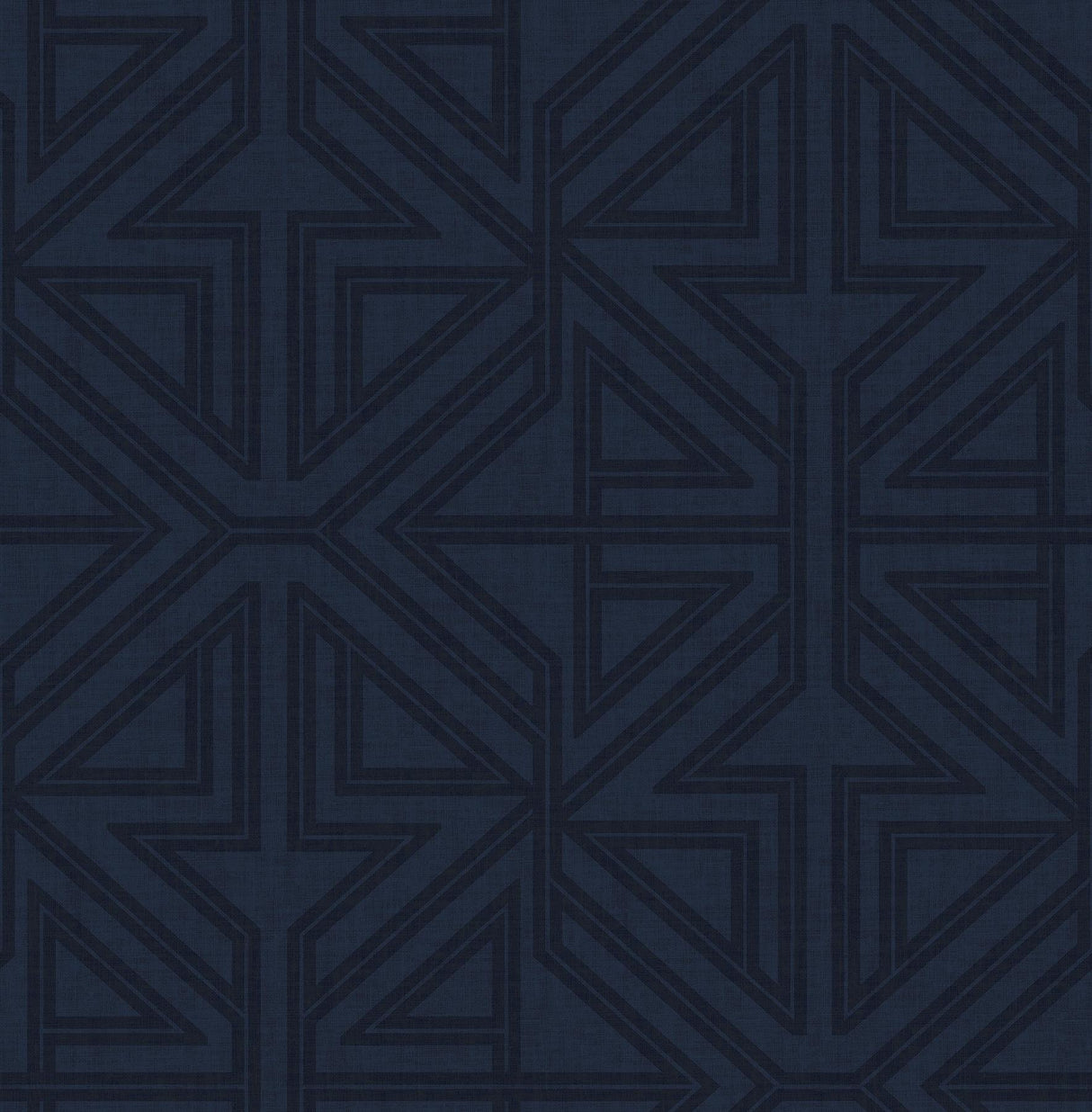 A-Street Prints Kachel Geometric Indigo Wallpaper