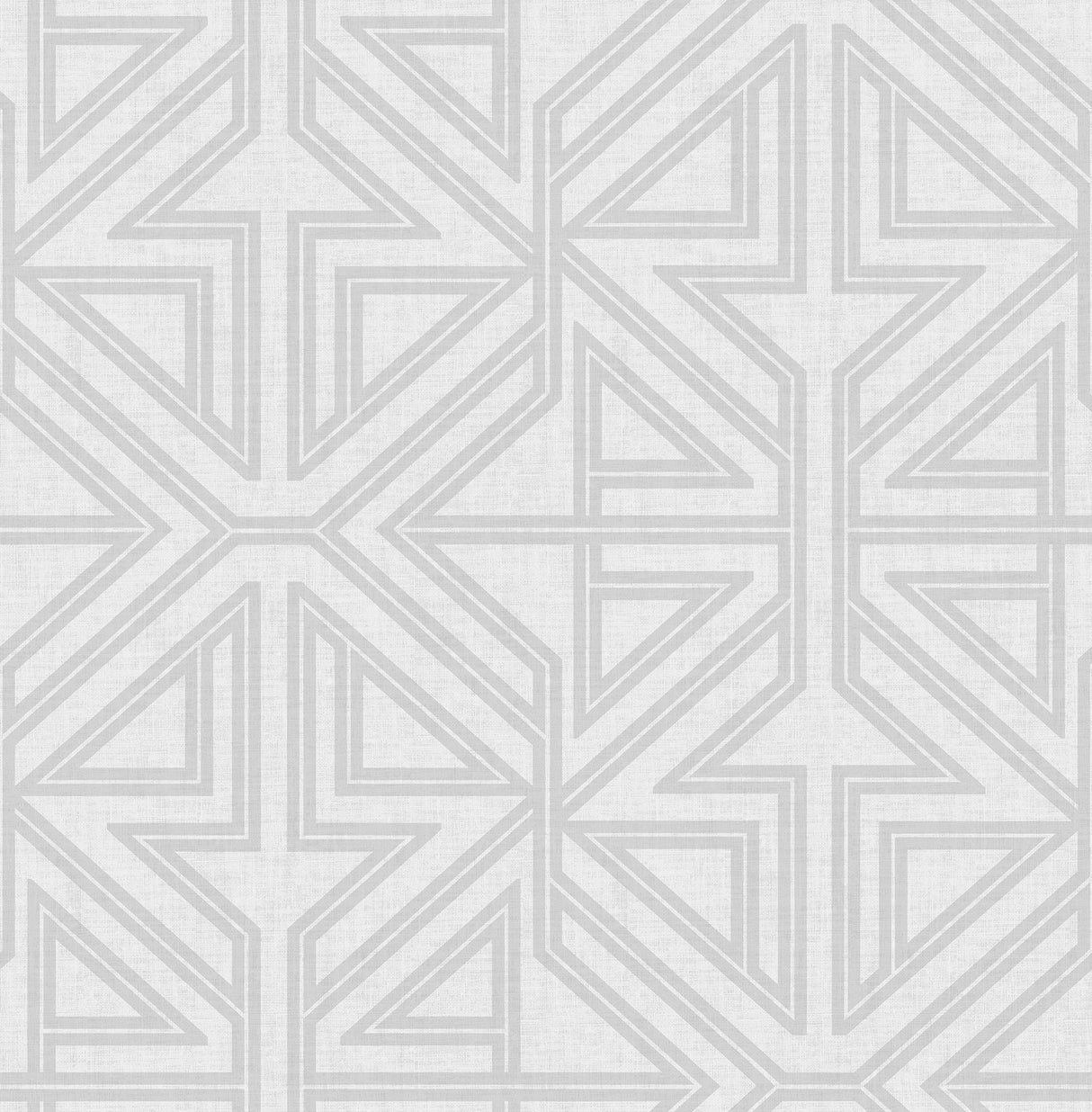 A-Street Prints Kachel Grey Geometric Wallpaper
