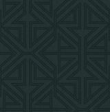 A-Street Prints Kachel Geometric Teal Wallpaper
