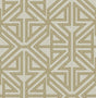 A-Street Prints Kachel Gold Geometric Wallpaper