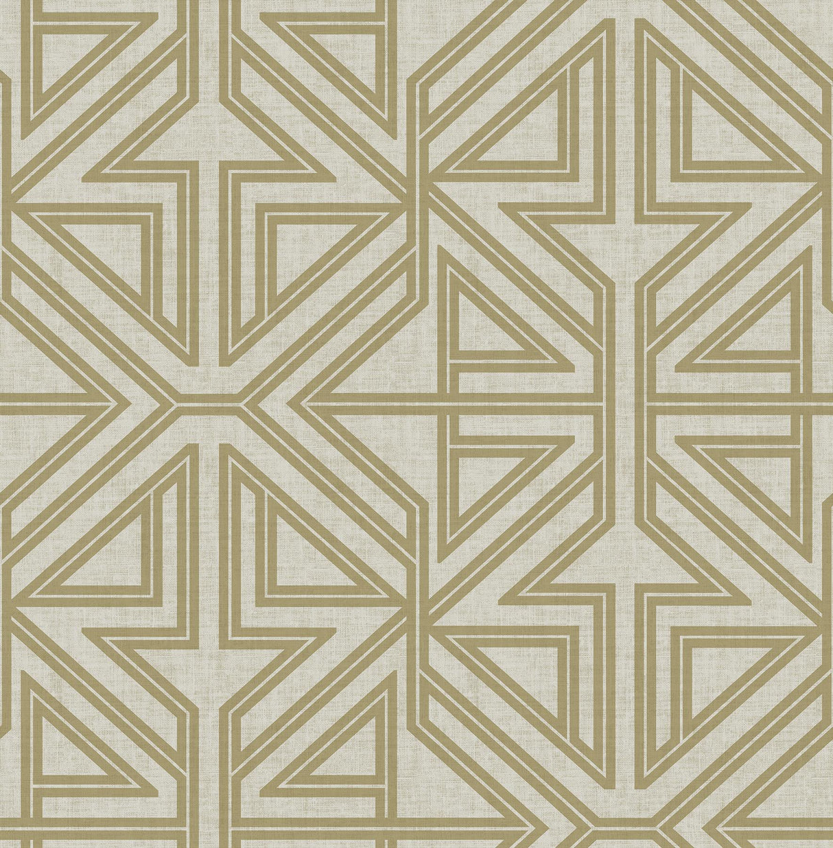 A-Street Prints Kachel Geometric Gold Wallpaper