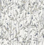 A-Street Prints Leandra Grey Floral Trail Wallpaper