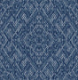 A-Street Prints Felix Indigo Geometric Wallpaper