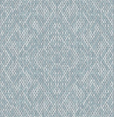 A-Street Prints Felix Sky Blue Geometric Wallpaper