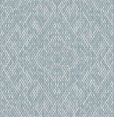 A-Street Prints Felix Geometric Sky Blue Wallpaper