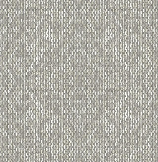 A-Street Prints Felix Grey Geometric Wallpaper