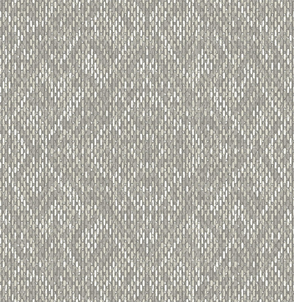 A-Street Prints Felix Geometric Grey Wallpaper