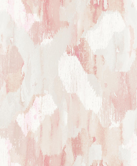 A-Street Prints Mahi Blush Abstract Wallpaper