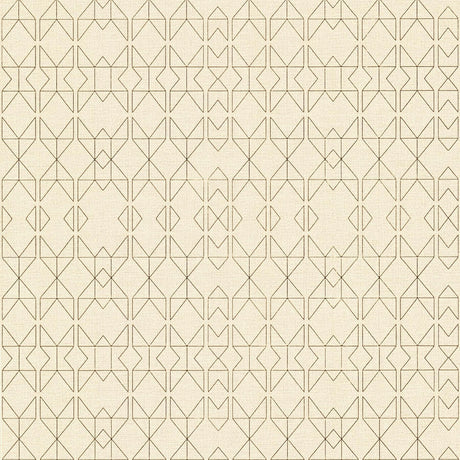 A-Street Prints Paititi Gold Diamond Trellis Wallpaper