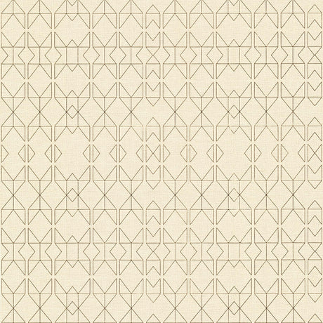 A-Street Prints Paititi Diamond Trellis Gold Wallpaper