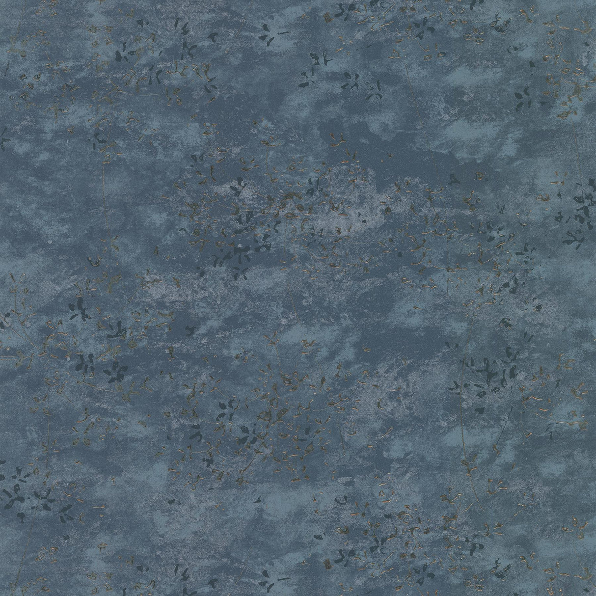 A-Street Prints Arian Blue Inkburst Wallpaper
