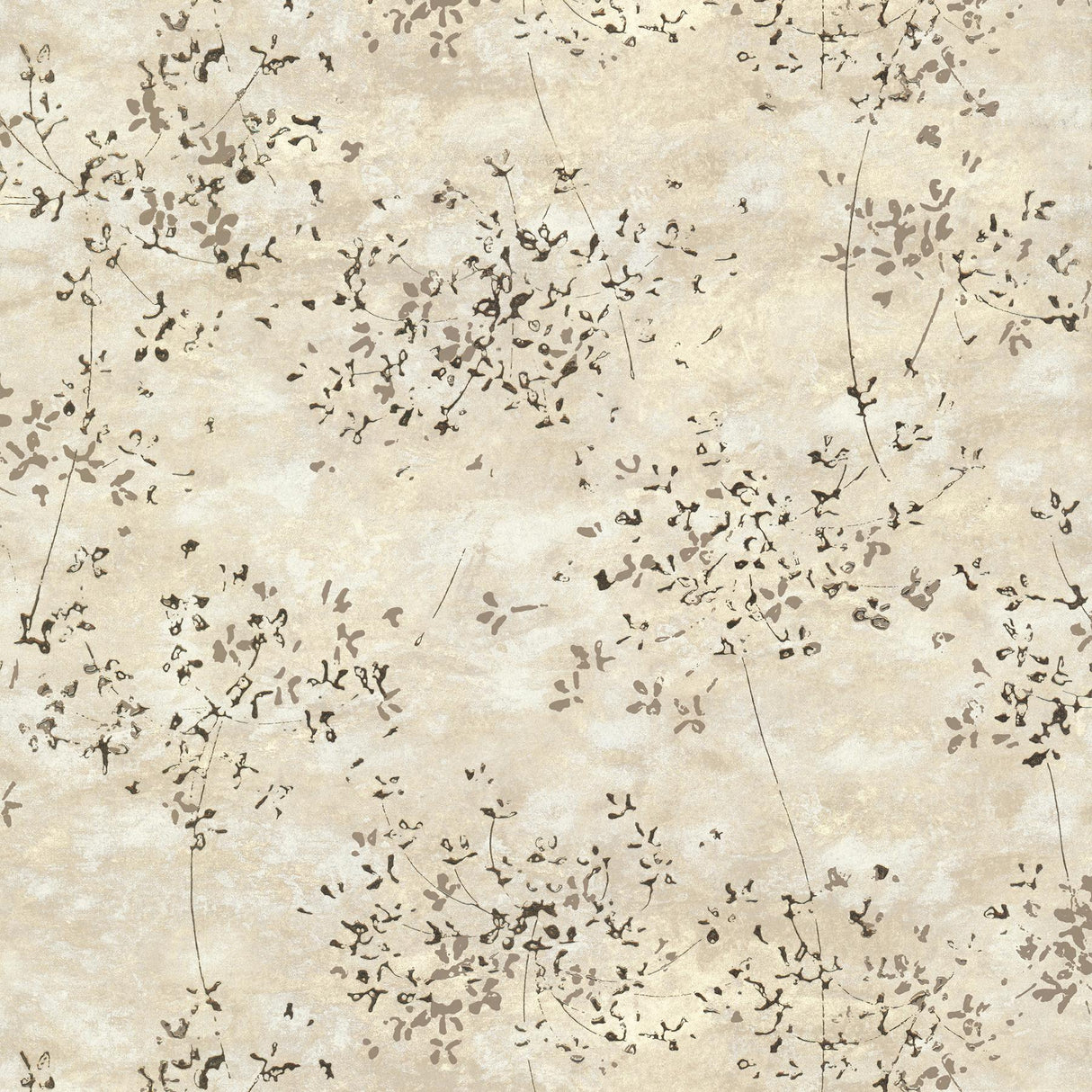 A-Street Prints Arian Inkburst Gold Wallpaper