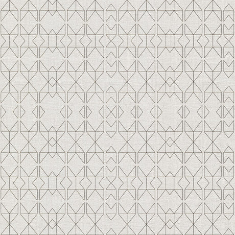 A-Street Prints Paititi Rose Gold Diamond Trellis Wallpaper