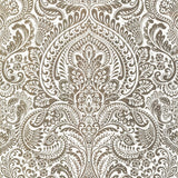 A-Street Prints Artemis Gold Floral Damask Wallpaper