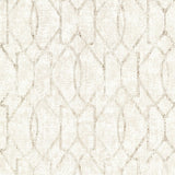 A-Street Prints Ziva Cream Trellis Wallpaper