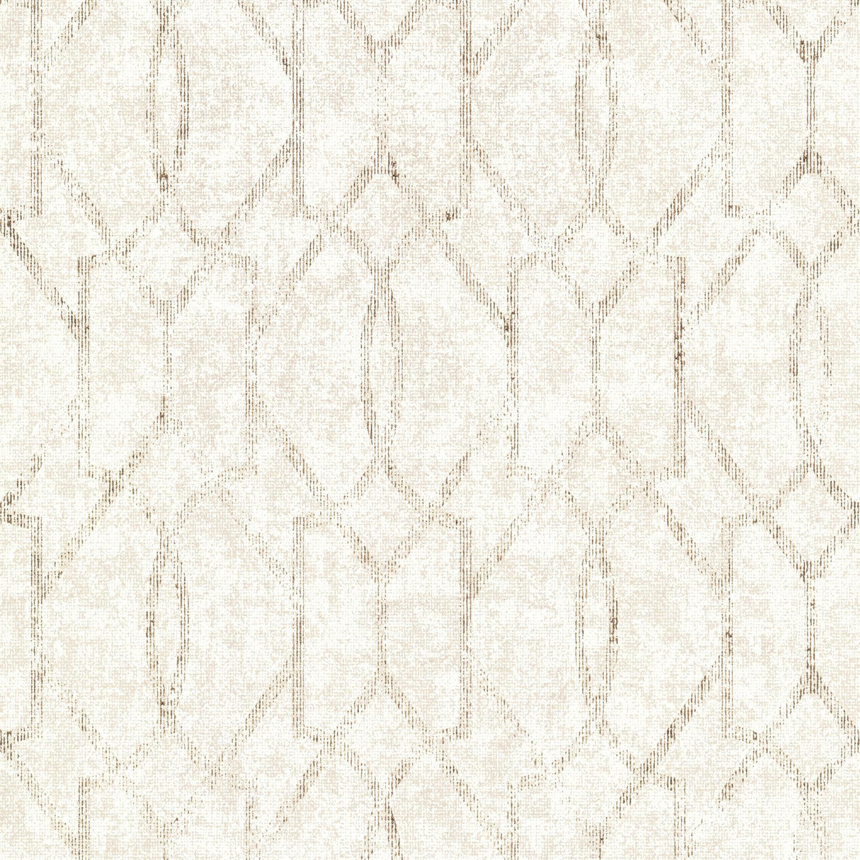 A-Street Prints Ziva Trellis Cream Wallpaper
