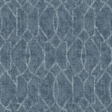 A-Street Prints Ziva Blue Trellis Wallpaper
