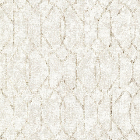 A-Street Prints Ziva Gold Trellis Wallpaper