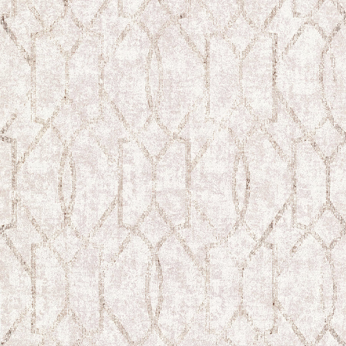 A-Street Prints Ziva Trellis Rose Gold Wallpaper