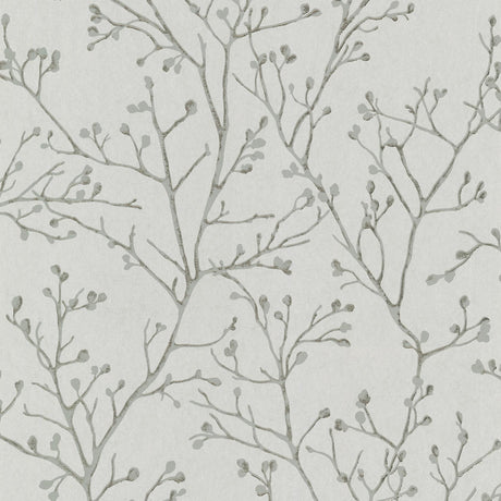 A-Street Prints Koura Platinum Budding Branches Wallpaper