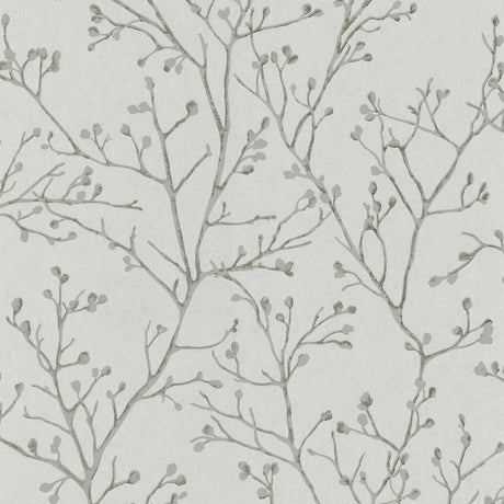 A-Street Prints Koura Budding Branches Platinum Wallpaper