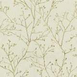 A-Street Prints Koura Budding Branches Gold Wallpaper