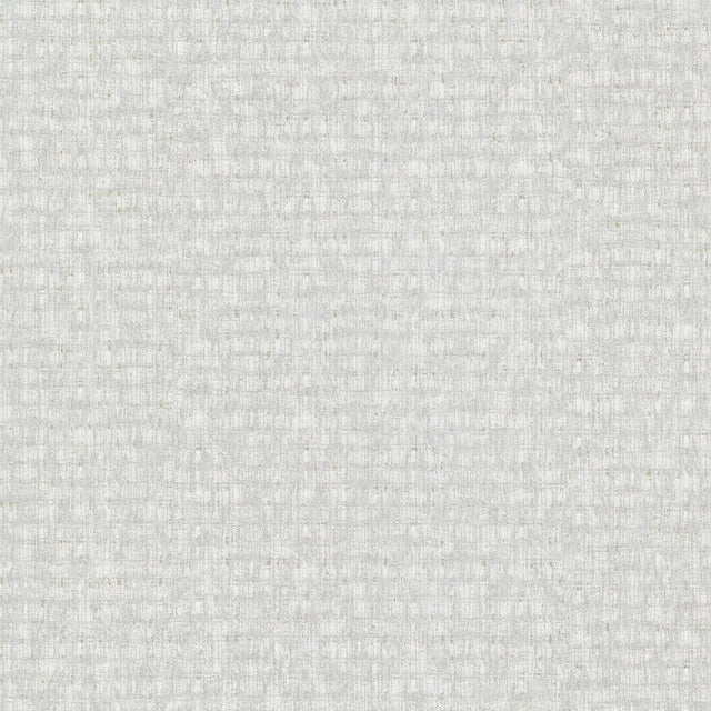 A-Street Prints Zeke Silver Imitation Fabric Wallpaper