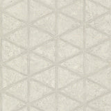 A-Street Prints Mayari Tiled Platinum Wallpaper