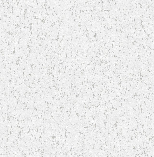 Brewster Home Fashions Guri White Concrete Texture Wallpaper