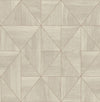 Brewster Home Fashions Cheverny Grey Wood Tile Wallpaper