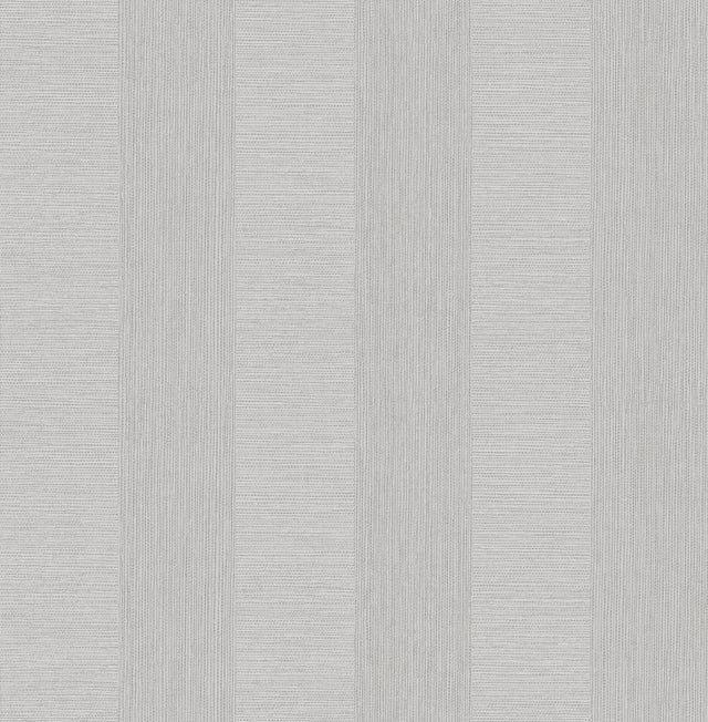 Brewster Home Fashions Intrepid Grey Textured Stripe Wallpaper