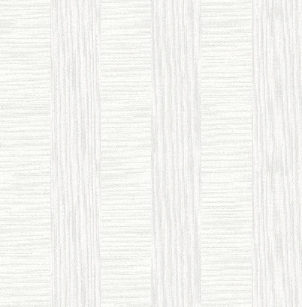 Brewster Home Fashions Intrepid White Textured Stripe Wallpaper