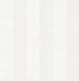 Brewster Home Fashions Intrepid Textured Stripe White Wallpaper