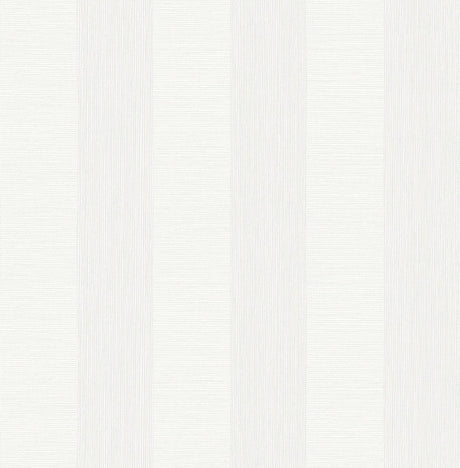 Brewster Home Fashions Intrepid Textured Stripe White Wallpaper