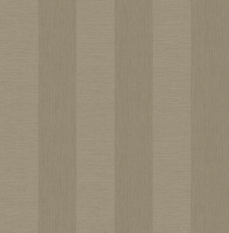 Brewster Home Fashions Intrepid Taupe Textured Stripe Wallpaper