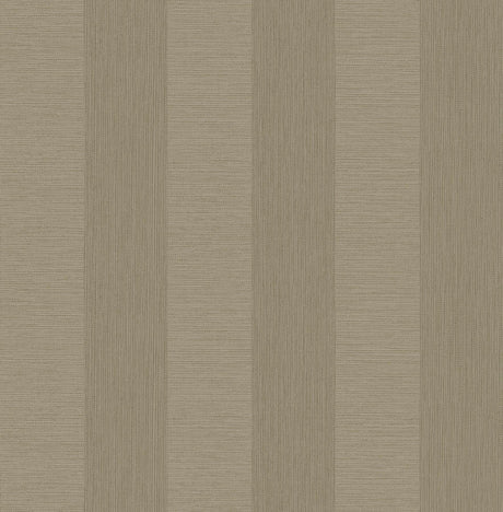 Brewster Home Fashions Intrepid Textured Stripe Taupe Wallpaper