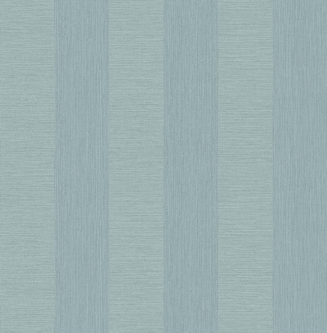 Brewster Home Fashions Intrepid Blue Textured Stripe Wallpaper