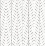 Brewster Home Fashions Bison Taupe Herringbone Wallpaper